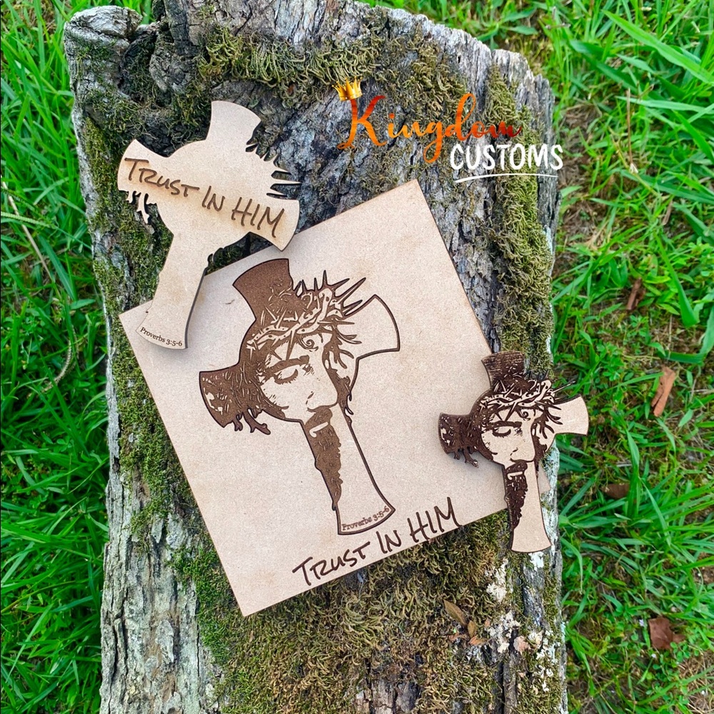 Custom Engraved Cross